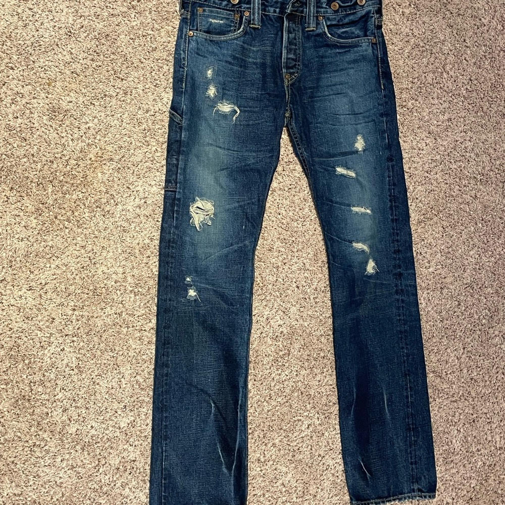Double rrl 1940s jeans